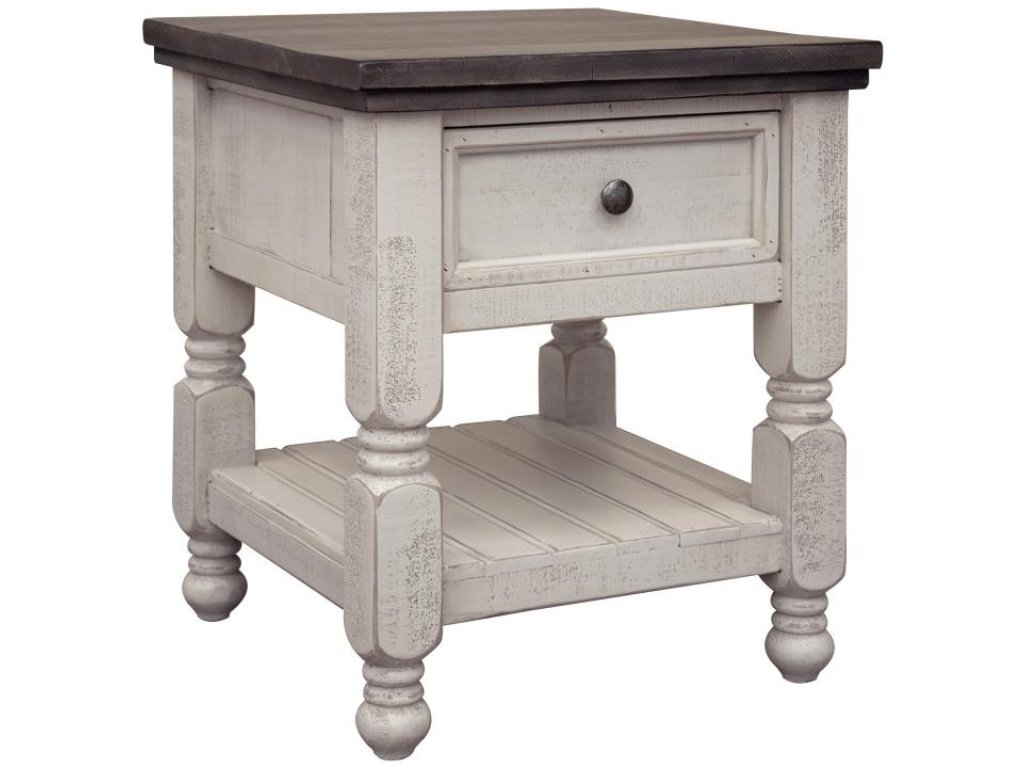 1 Drawer End Table