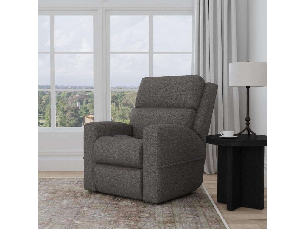 Score Fabric Power Lift Recliner with Power Headrest & Lumbar