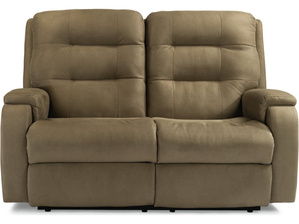 Arlo Fabric Power Reclining Loveseat with Power Headrests