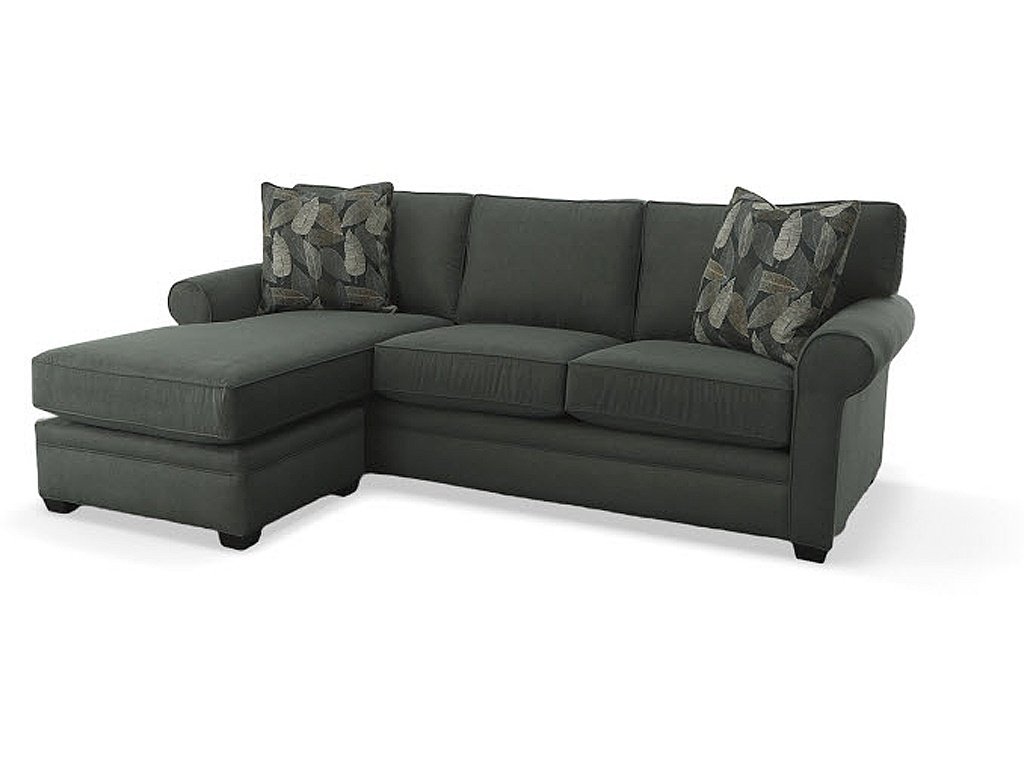 Sofa Chaise Qn Sleeper w/ Stor. Gel