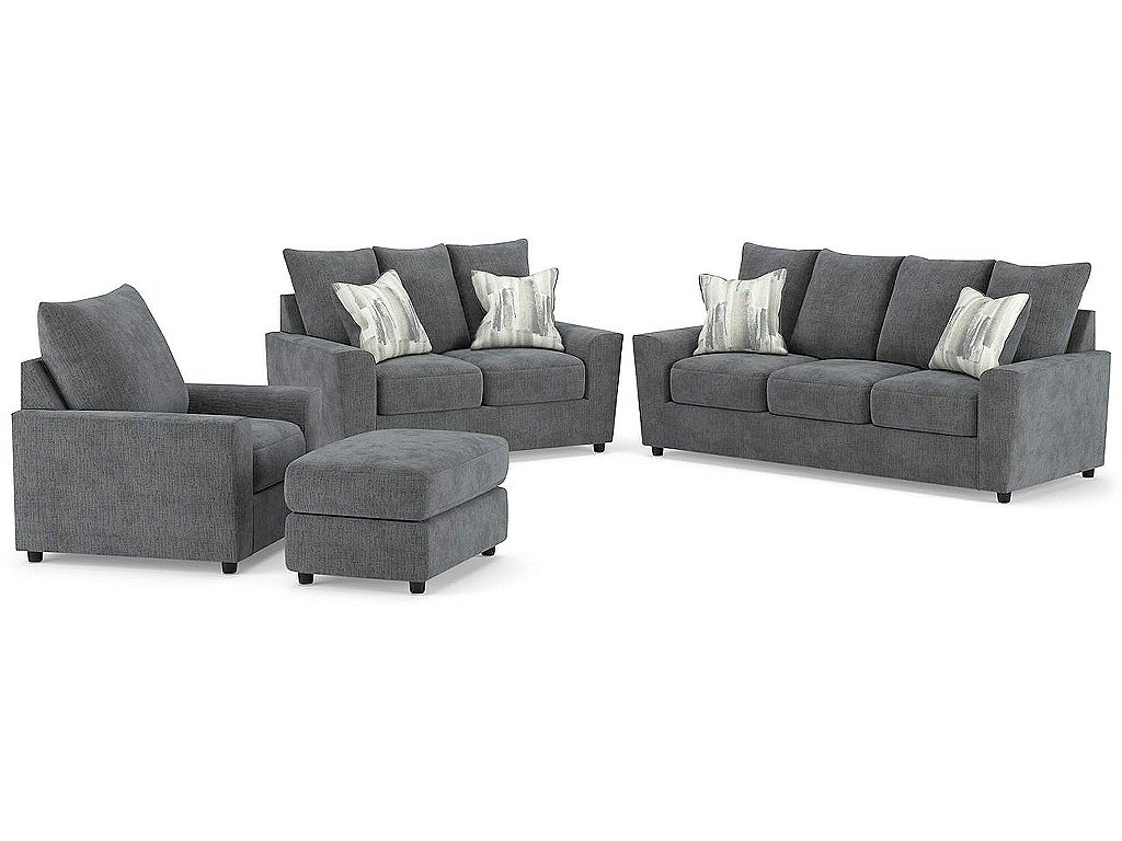 Stairatt Sofa, Loveseat, Chair and Ottoman