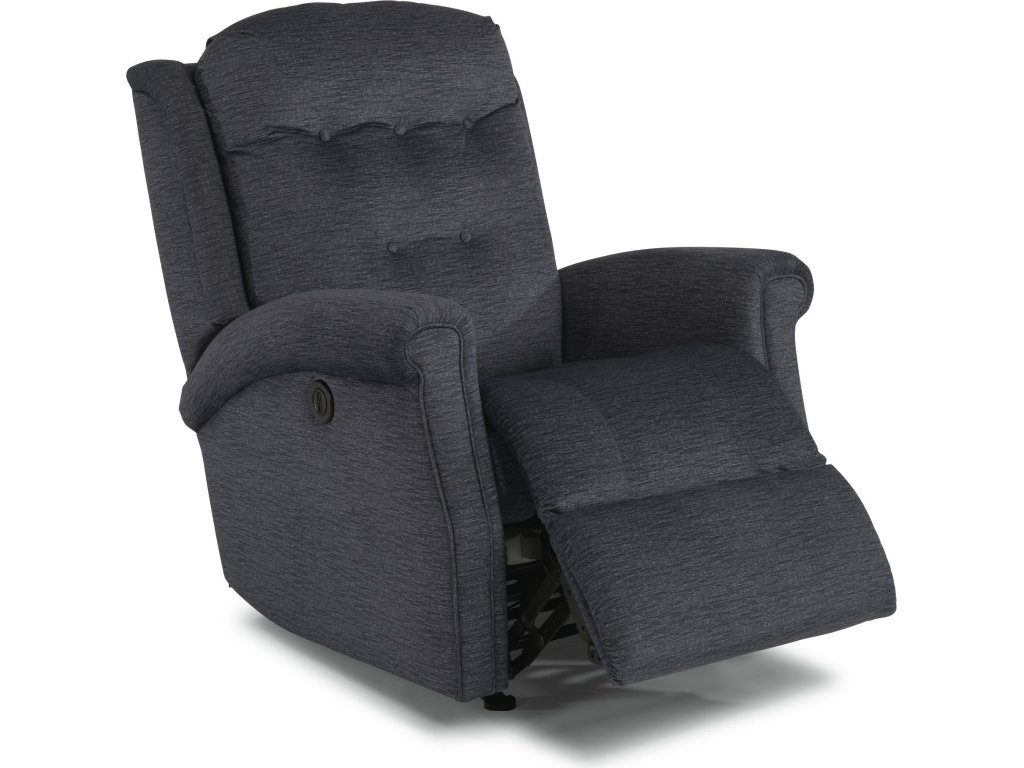 Minnie Fabric Power Rocking Recliner