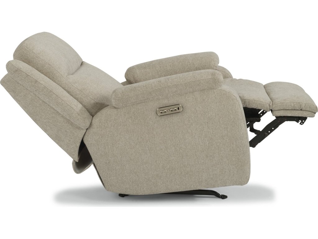 Magnus Fabric Power Recliner with Power Headrest