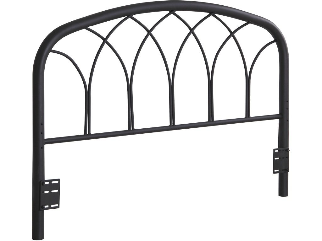 Anderson Queen / Full Arched Headboard Black