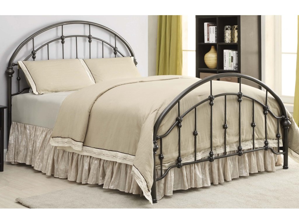 Rowan Twin Bed Dark Bronze