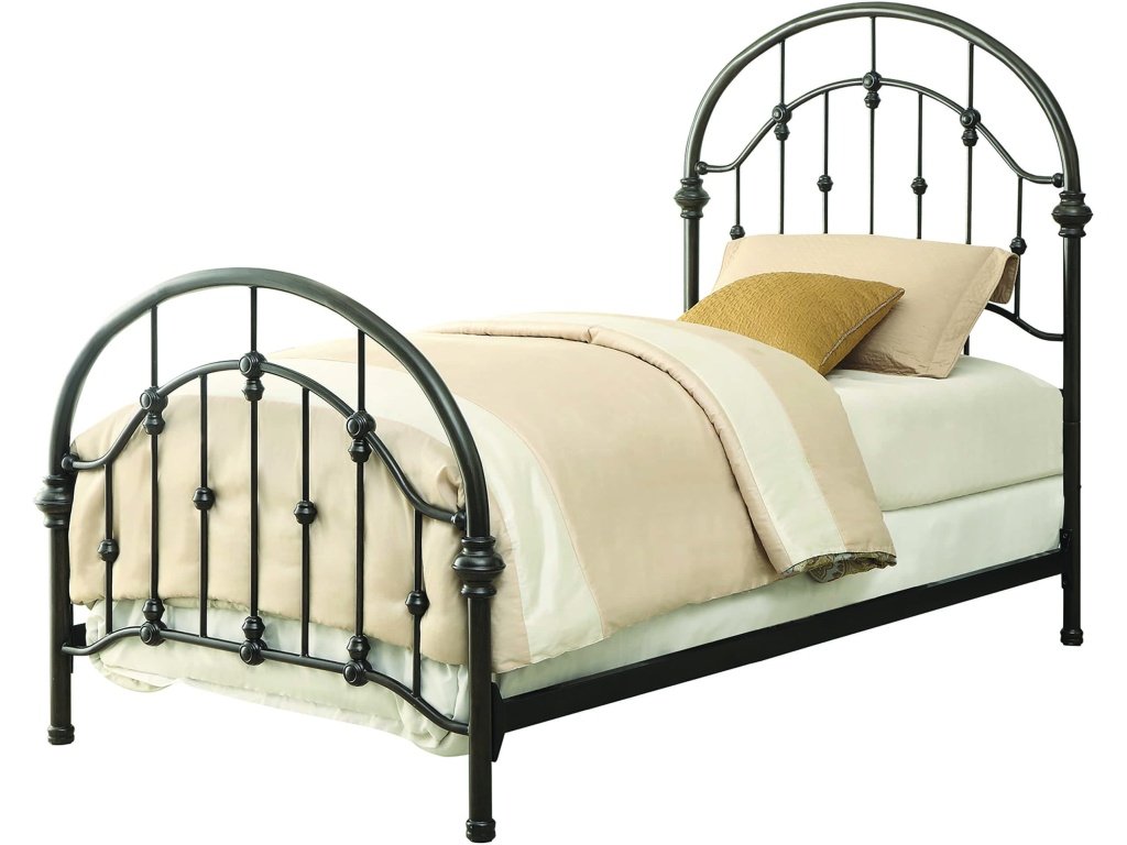 Rowan Twin Bed Dark Bronze