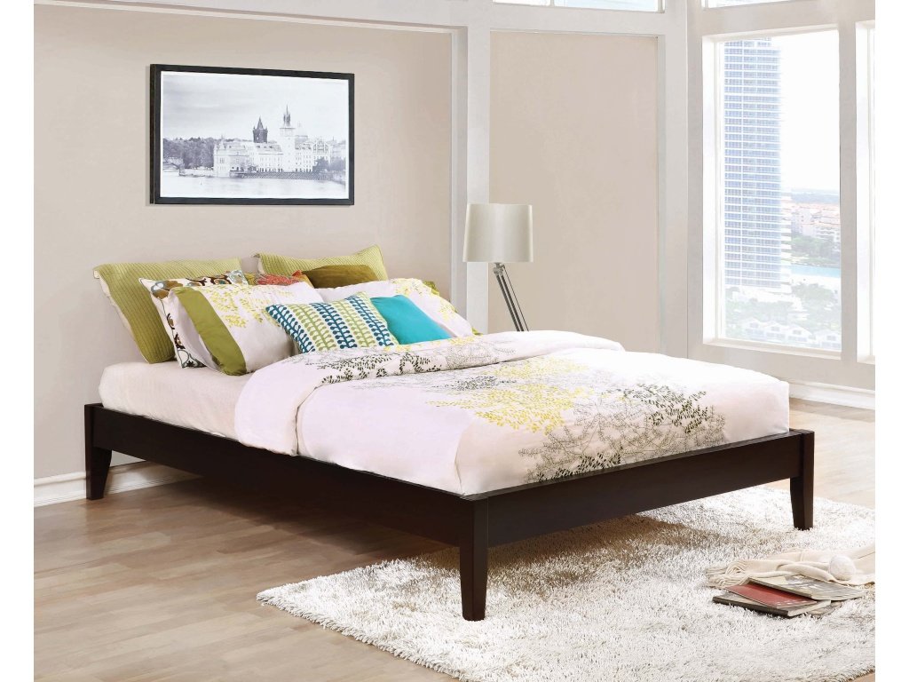 Hounslow Twin Universal Platform Bed Cappuccino