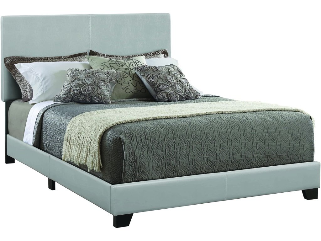 Dorian Upholstered Full Bed Grey