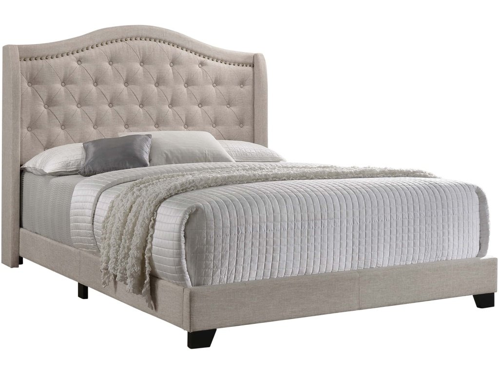 Sonoma Camel Back Full Bed Beige