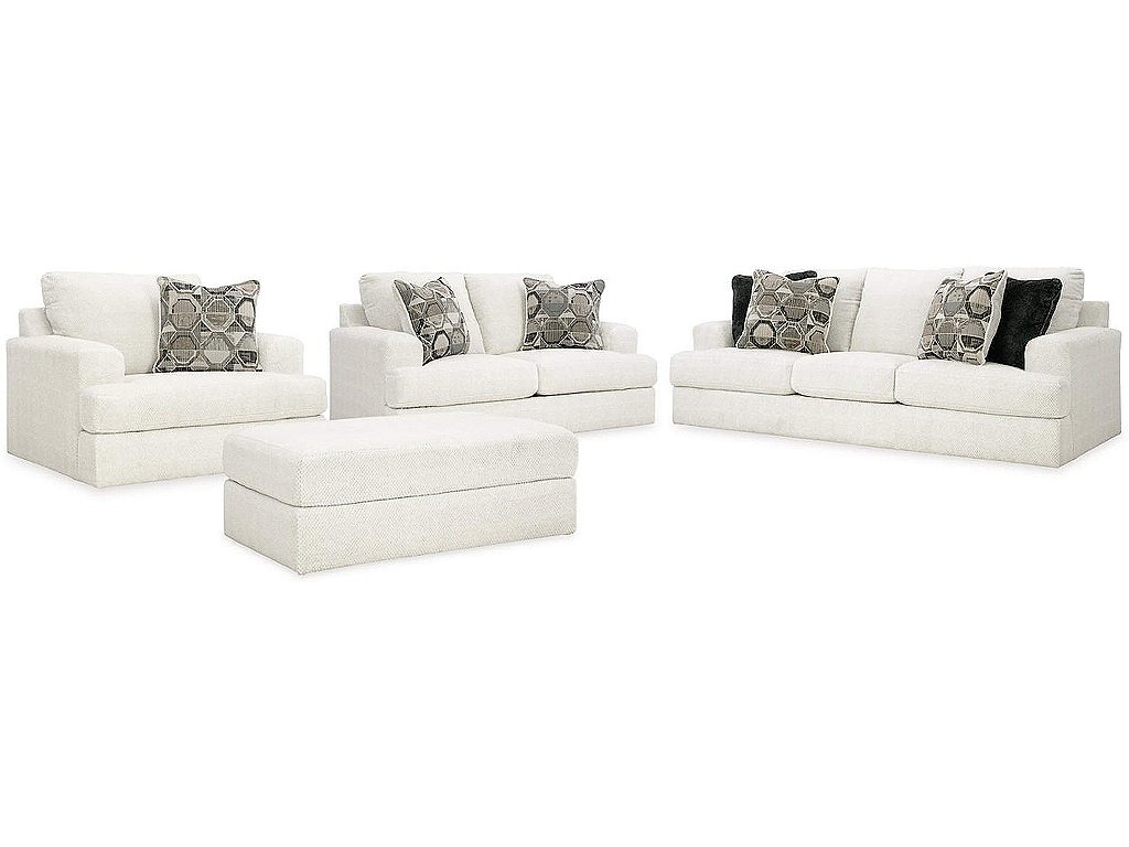 Karinne Sofa, Loveseat, Oversized Chair and Ottoman