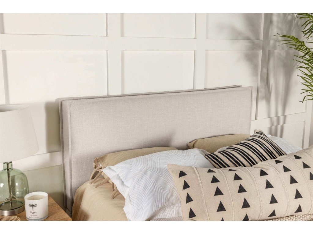 Izzy Upholstered Queen Or Full Panel Headboard Sand