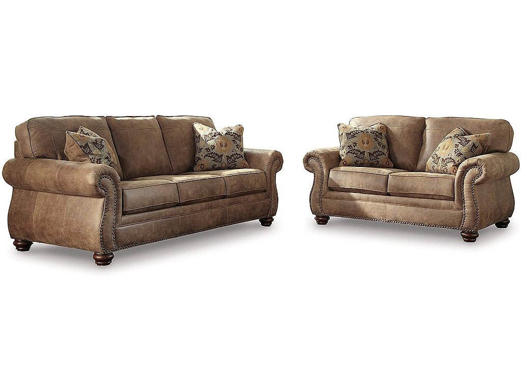 Larkinhurst Sofa and Loveseat