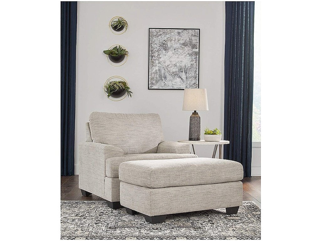 Vayda Chair and Ottoman