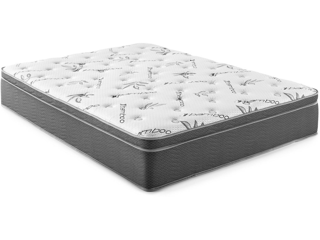 Sommet 13″ Full Bamboo Euro Top Memory Foam Hybrid Mattress