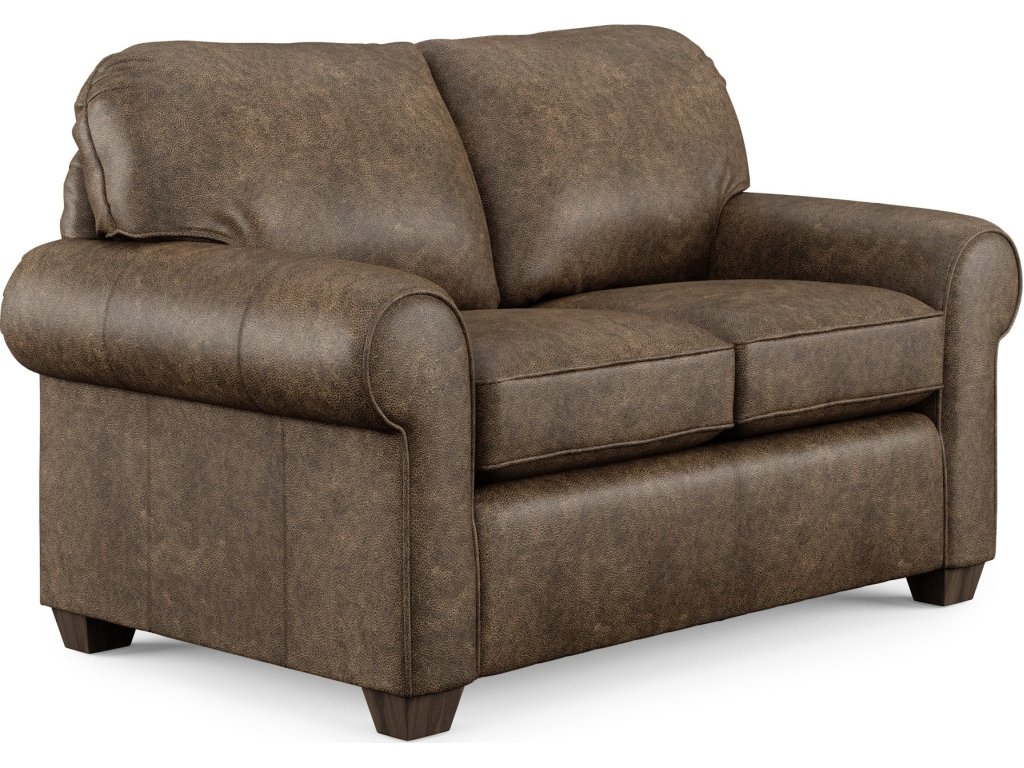 Thornton Leather Loveseat