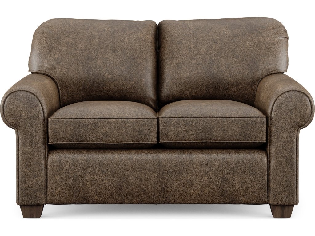 Thornton Leather Loveseat