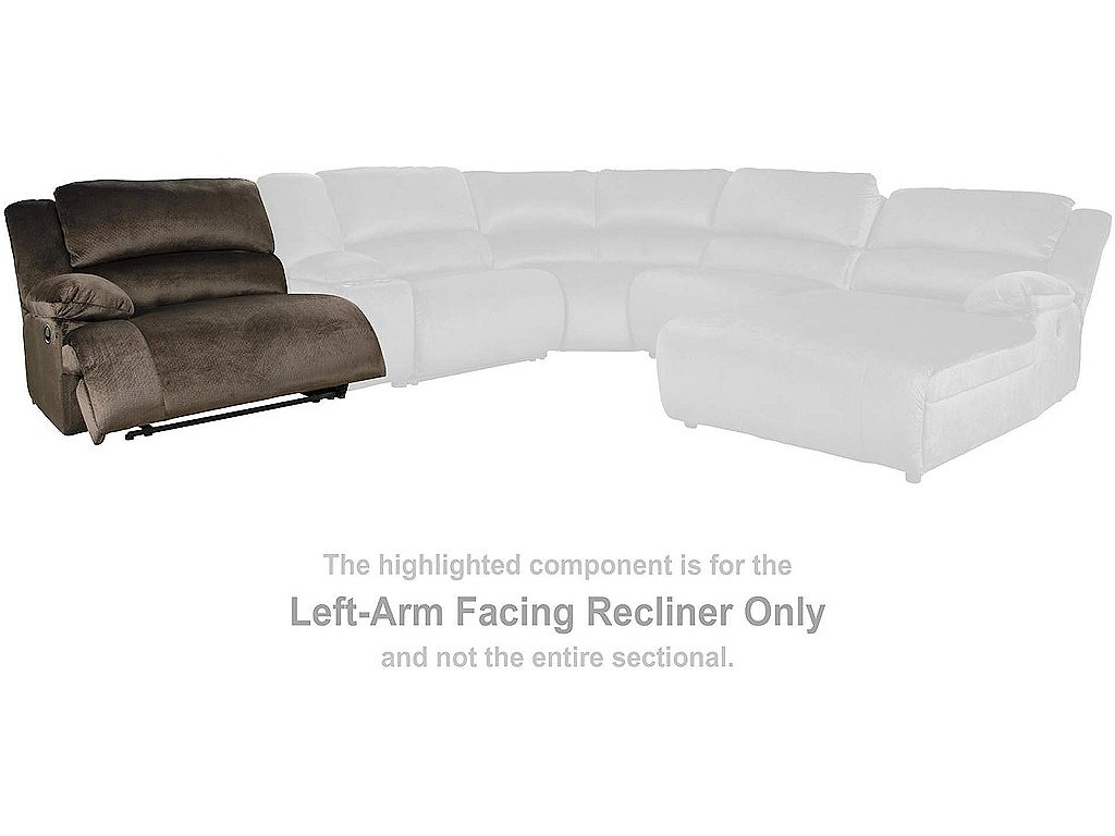 Clonmel Left-Arm Facing Recliner