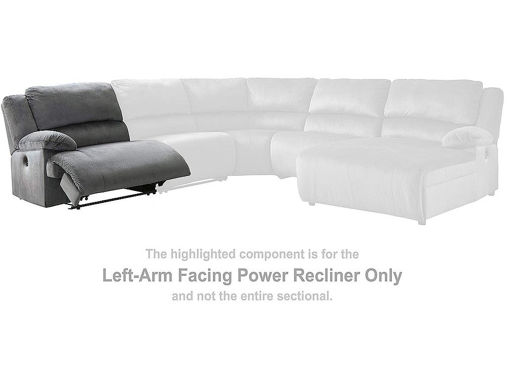 Clonmel Left-Arm Facing Power Recliner