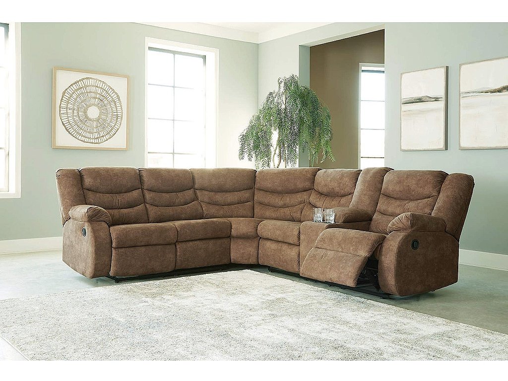 Partymate 2-Piece Reclining Sectional