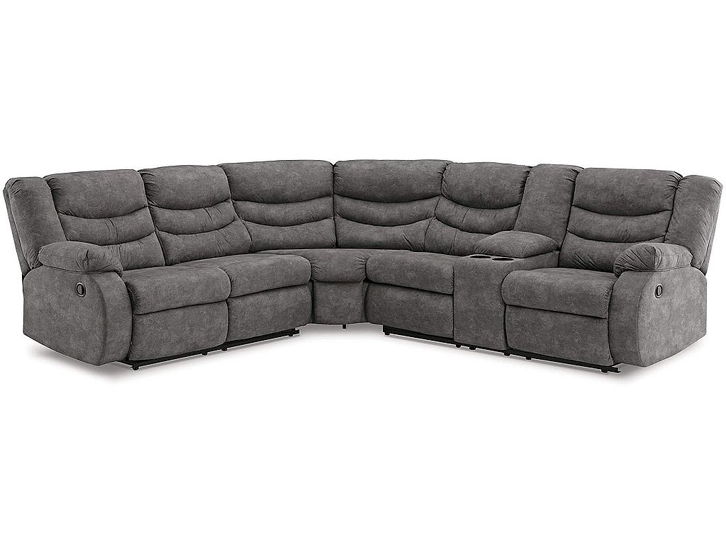 Partymate 2-Piece Reclining Sectional