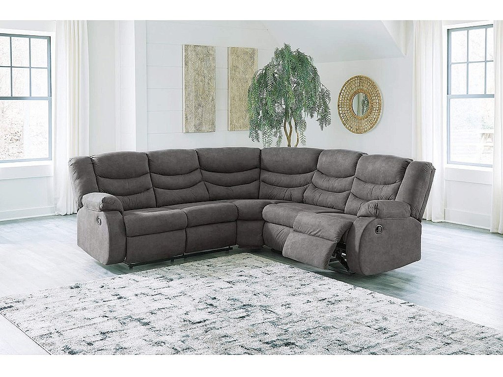 Partymate 2-Piece Reclining Sectional