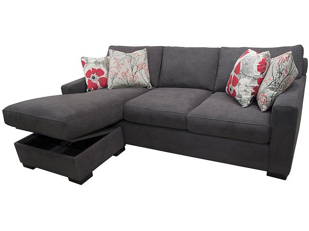 Sofa Chaise w/ Storage