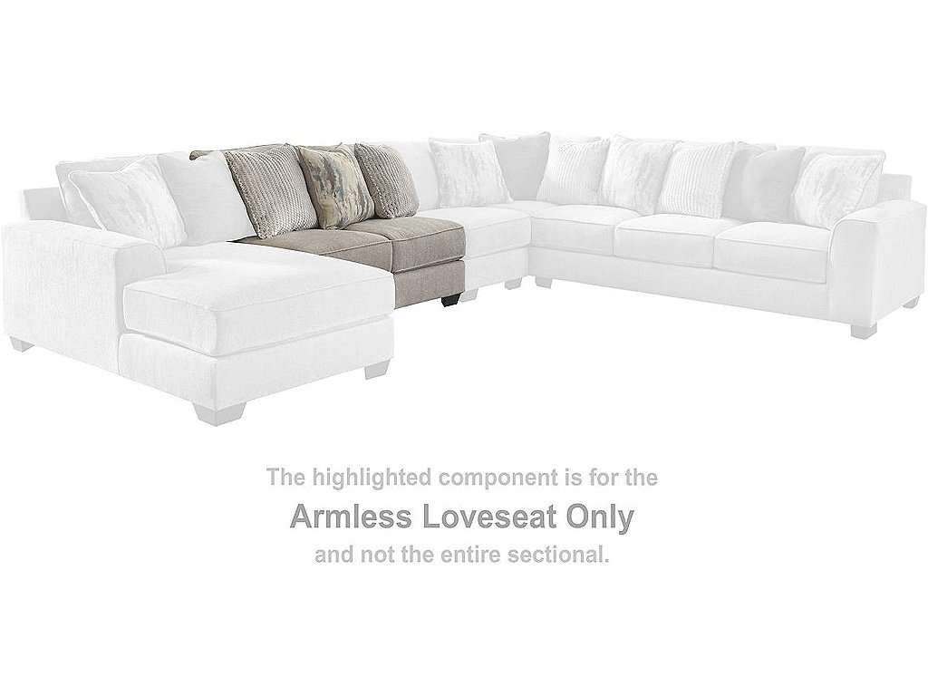 Ardsley Armless Loveseat