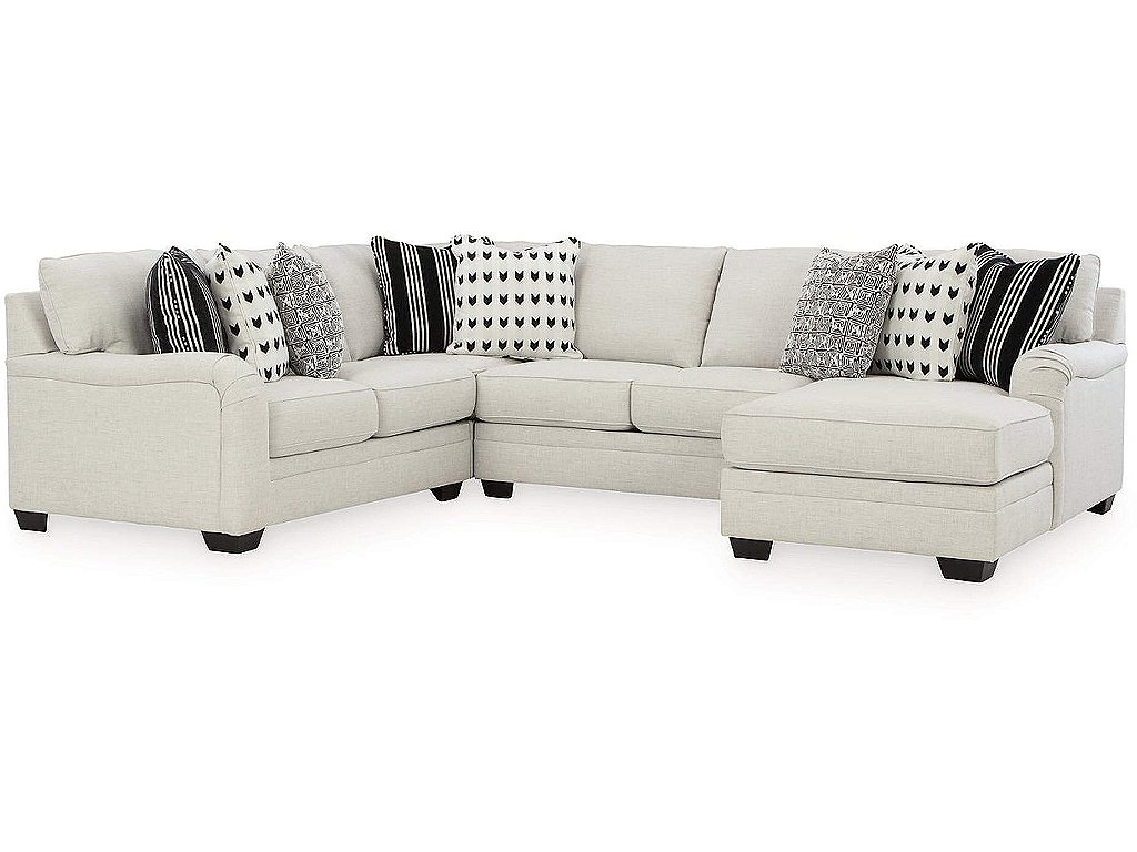 Huntsworth 4-Piece Sectional with Chaise