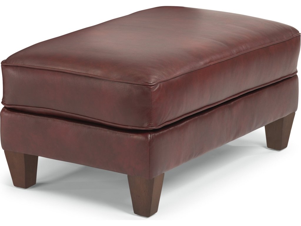 Westside Leather Cocktail Ottoman