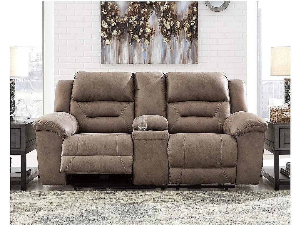 Stoneland Power Reclining Loveseat with Console