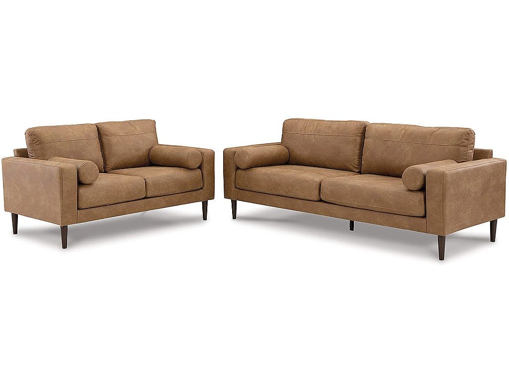 Telora Sofa and Loveseat