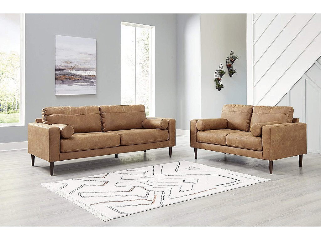 Telora Sofa and Loveseat