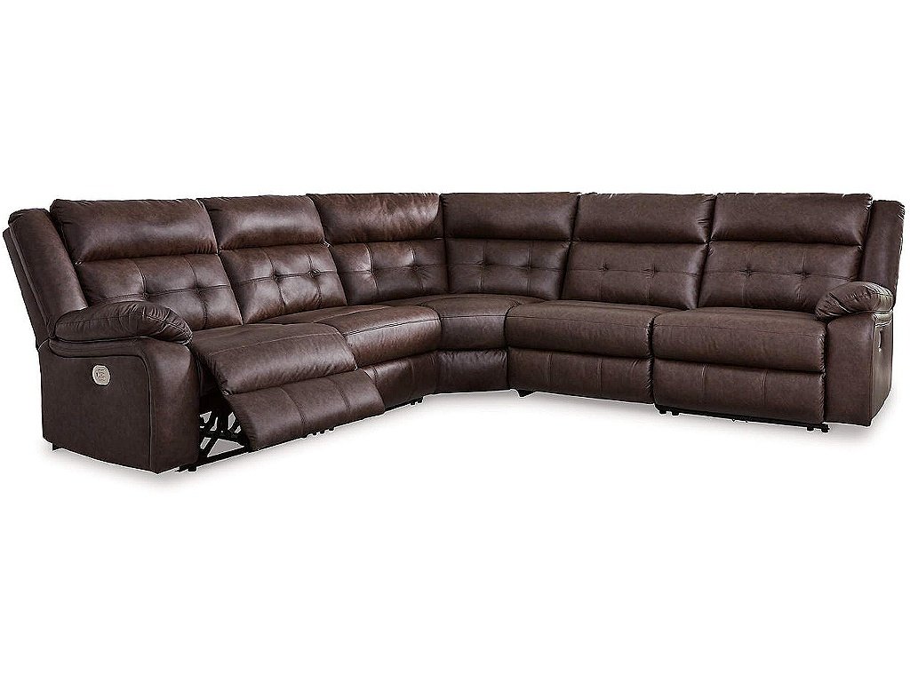 Punch Up 5-Piece Power Reclining Sectional