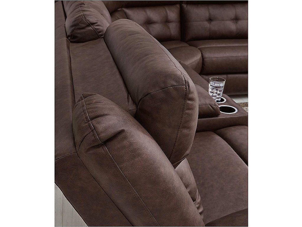 Punch Up 5-Piece Power Reclining Sectional