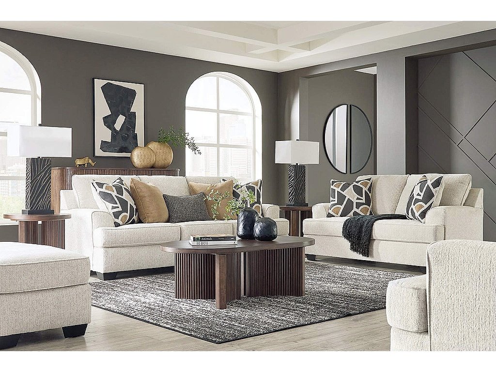 Heartcort Sofa, Loveseat, Oversized Chair and Ottoman