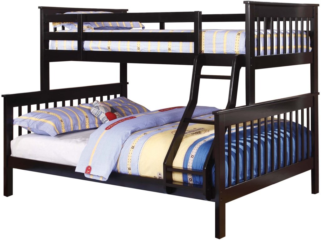 Chapman Twin Over Full Bunk Bed Black