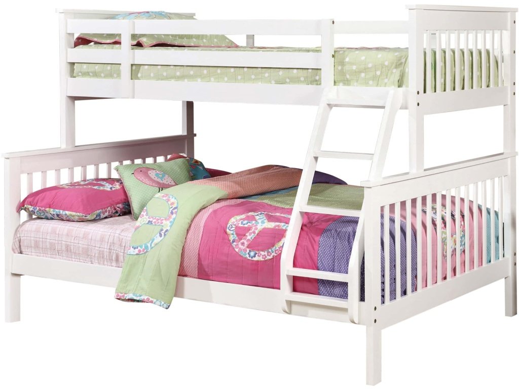 Chapman Twin Over Full Bunk Bed White