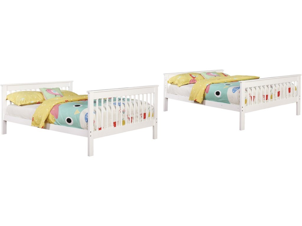 Chapman Full Over Full Bunk Bed White