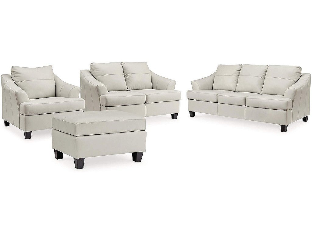 Genoa Sofa, Loveseat, Oversized Chair and Ottoman