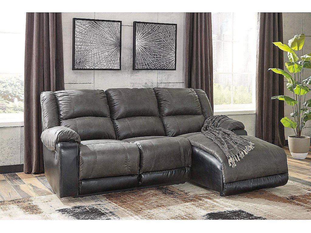 Nantahala 3-Piece Reclining Sectional with Chaise