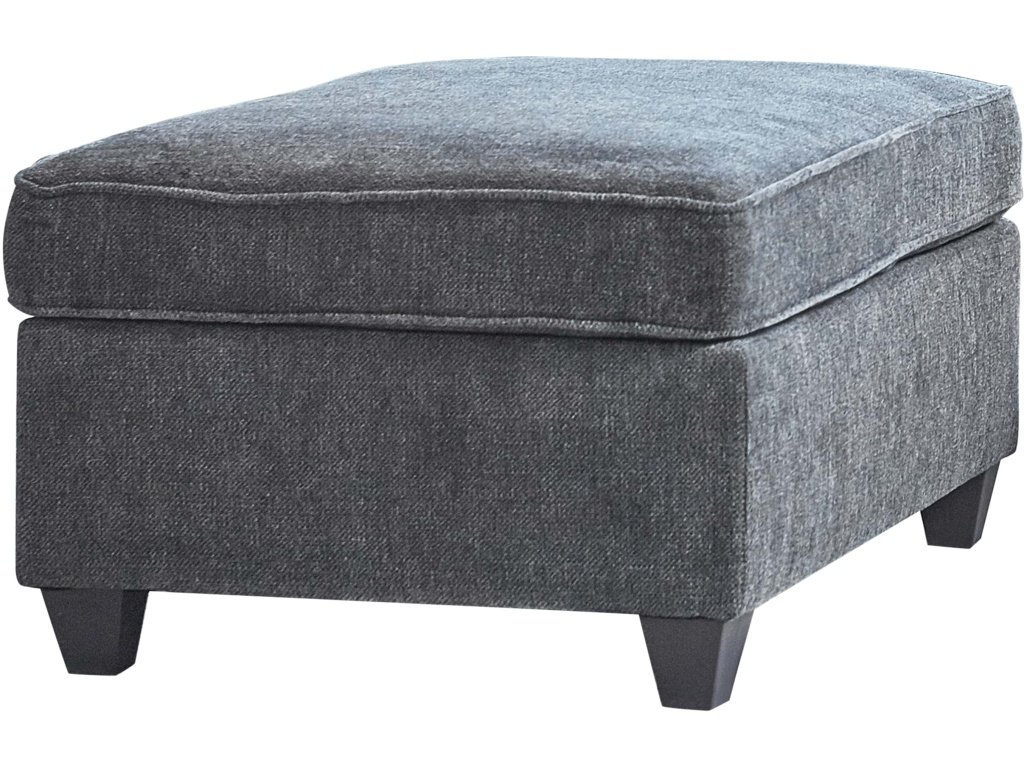 Mccord Upholstered Ottoman Dark Grey