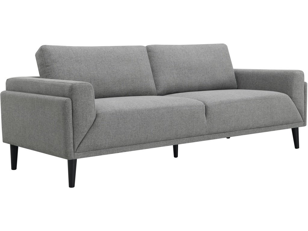 Rilynn 3-Piece Upholstered Track Arms Sofa Set Grey