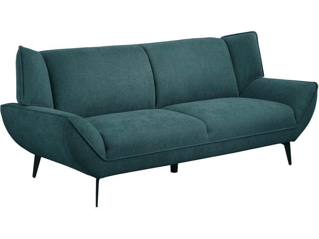 Acton 3-Piece Upholstered Flared Arm Sofa Set Teal Blue