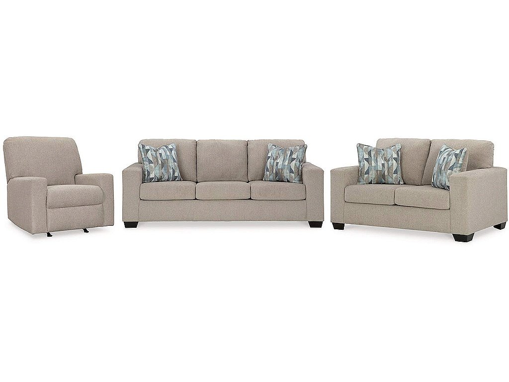 Deltona Sofa, Loveseat and Recliner