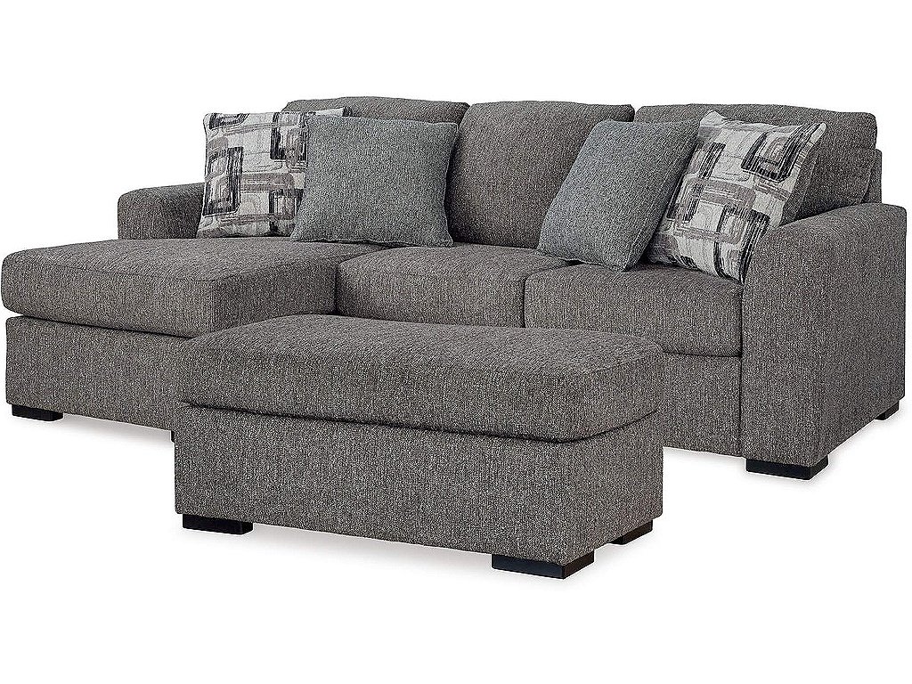 Gardiner Sofa Chaise and Ottoman