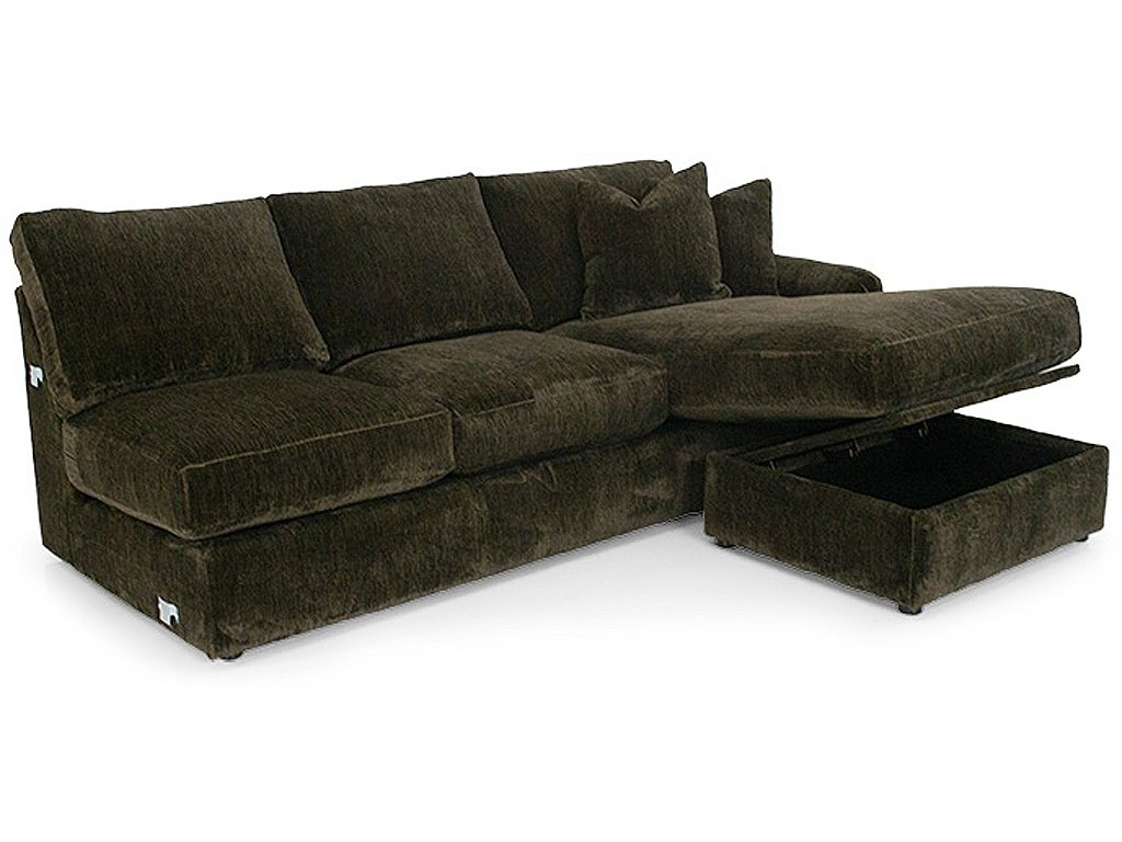 RSF 1 Arm Sofa Chaise w/Stor