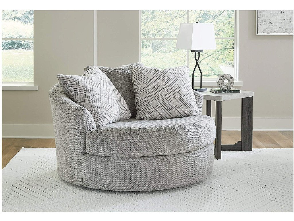 Casselbury Oversized Swivel Accent Chair