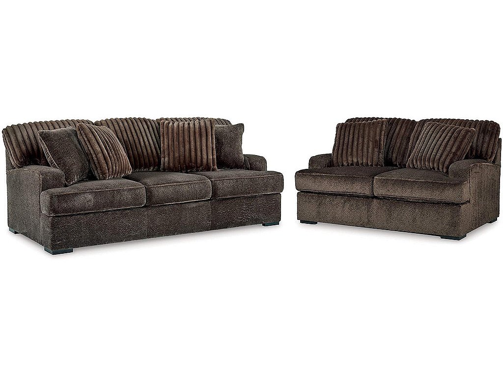 Aylesworth Sofa and Loveseat