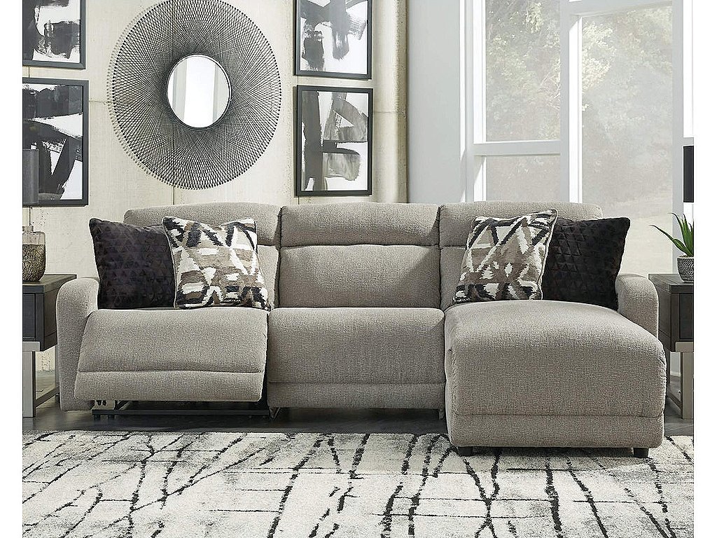 Colleyville 3-Piece Power Reclining Sectional with Chaise