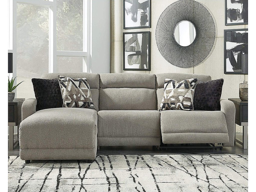 Colleyville 3-Piece Power Reclining Sectional with Chaise